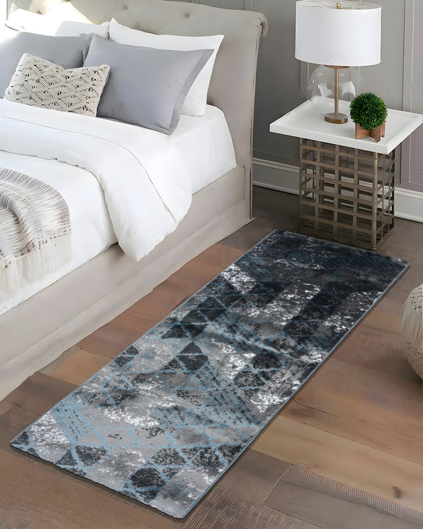 60X150 CM Pearl Runner | Grey Isometric