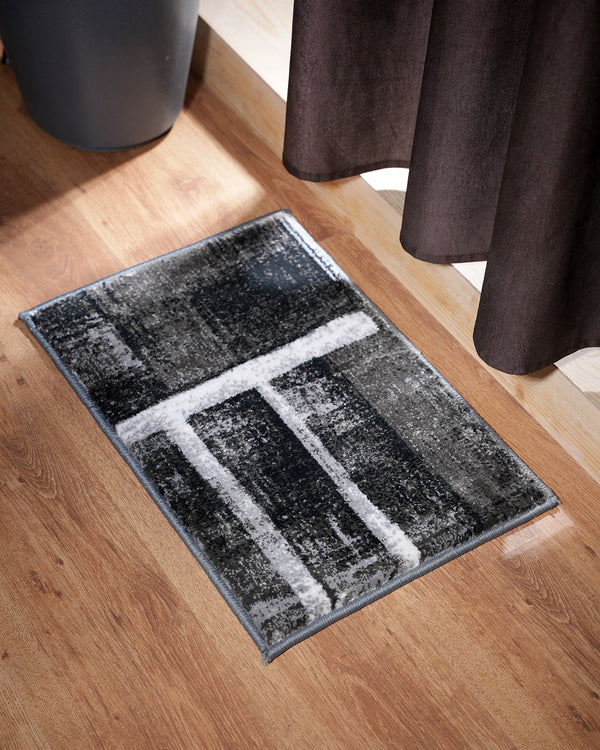 40X60 CM Pearl Doormat | Black Blocks