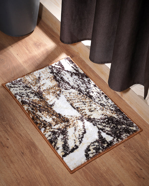 40X60 CM Pearl Doormat | Beige Floral