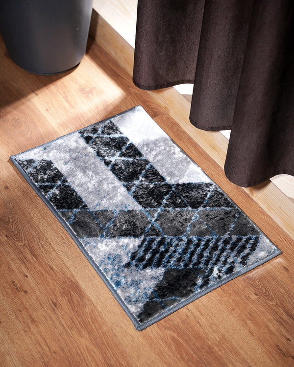 40X60 CM Pearl Doormat | Grey Isometric