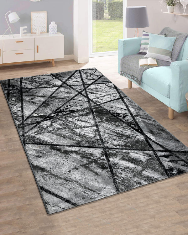 Pearl Iconic Carpets | Grey Shards