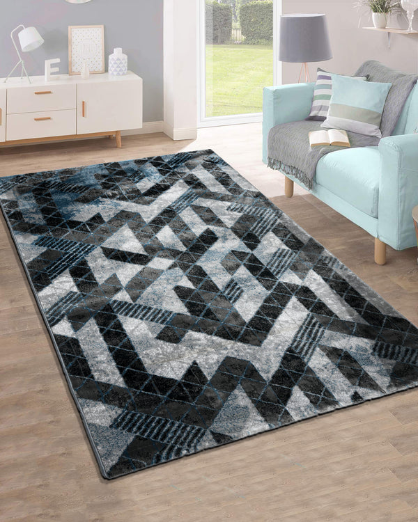 Pearl Iconic Carpets | Grey Isometric