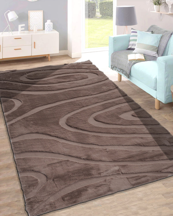 Softica Furry Carpet | Brown