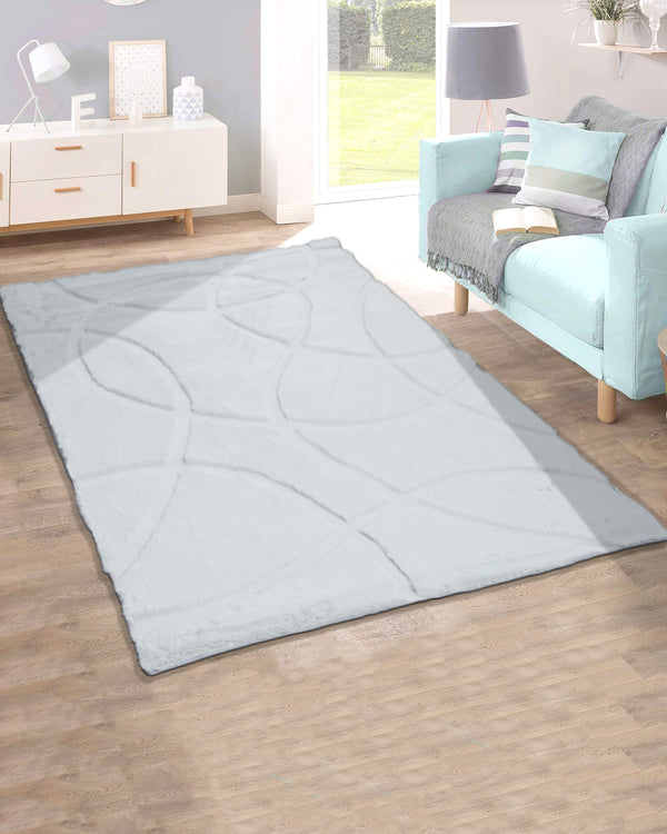 Softica Furry Carpet | Light Grey