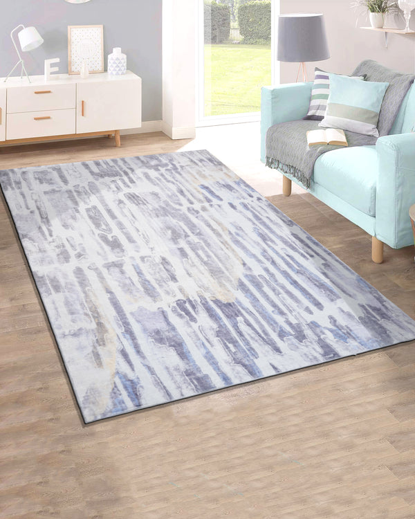 Zuri Furry Carpet | Light Grey